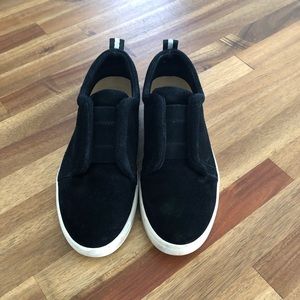 Black Slip On Sneaker